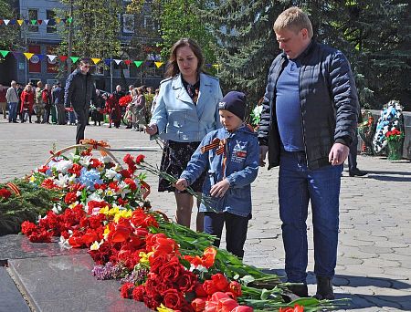 Празднование Дня Победы в Арзамасе
